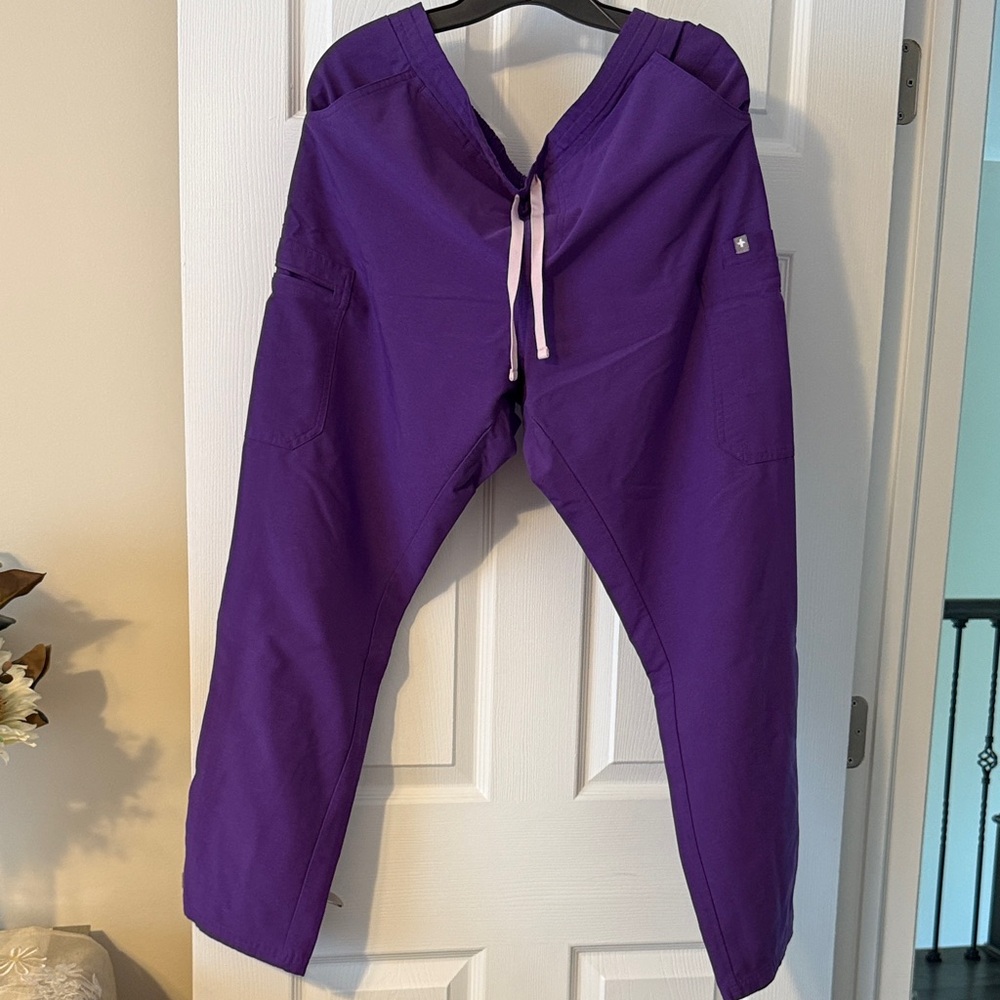 Figs Ultra Violet Yola - Skinny Scrub Pants